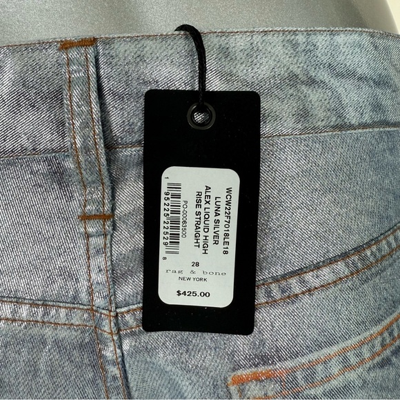 NWT!!! Rag&bone women shimmer dress pants size 28 Retail 425$ - Picture 7 of 10